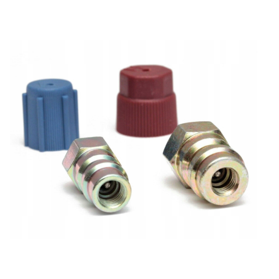 Adaptery redukcje na port HP LP z czynnika R12 na R134a